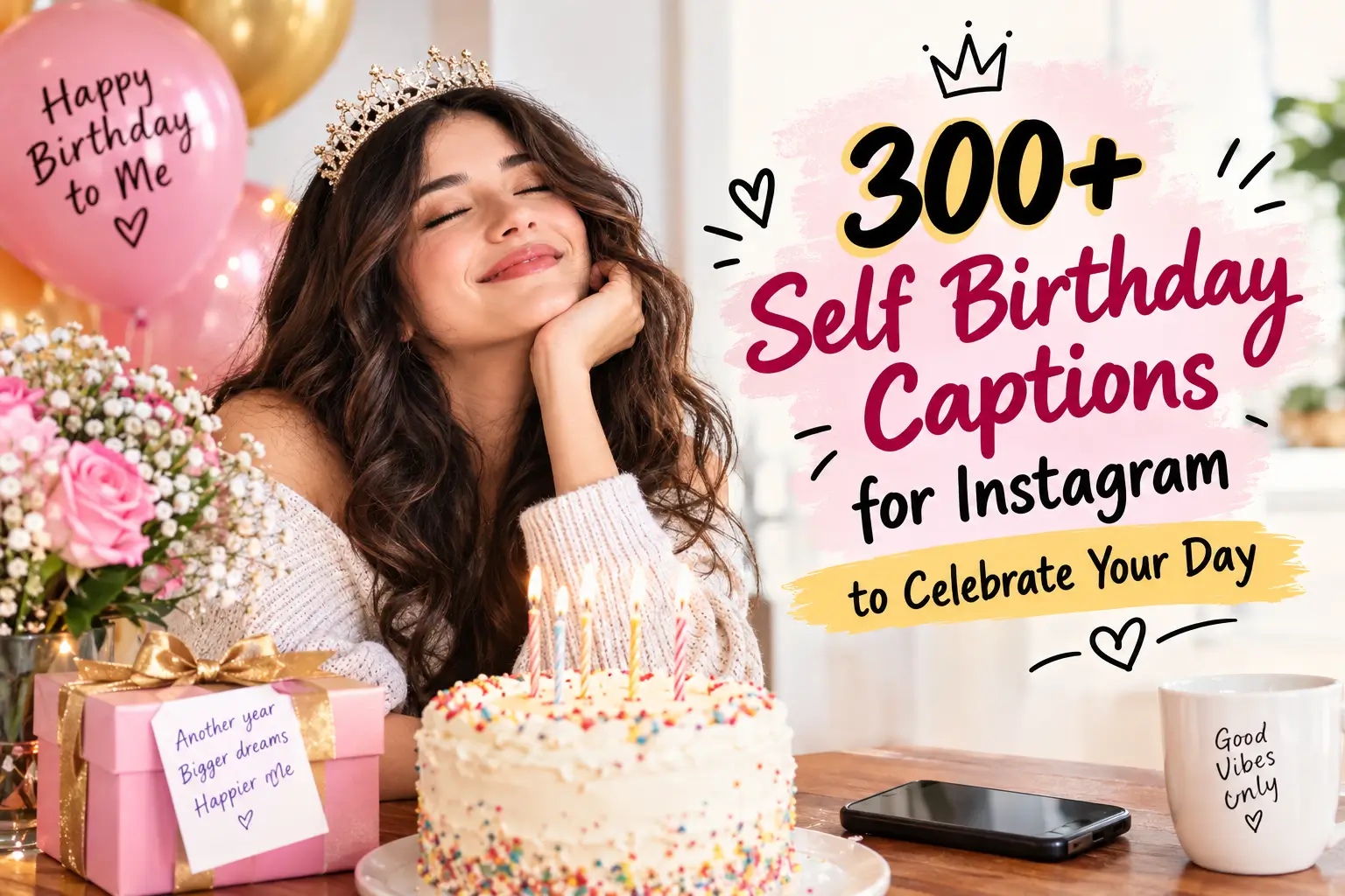 300+ self birthday captions for Instagram to celebrate your special day